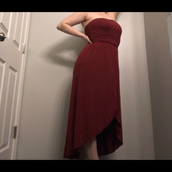 Donated. Strapless layered dress - Picture 7 of 10